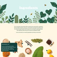 Several plant-based ingredients in OLIPOP.
