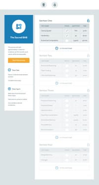 A YouScience test dashboard, listing the timed aptitude sections a student unlocks in sequence.